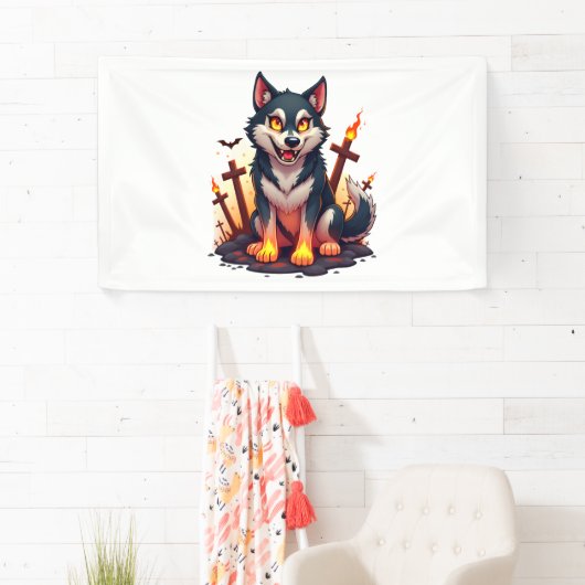 Hellhound Husky Dog Spandoek (Insitu)