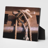 Helling verbonden met een Stropdas van een boot Fotoplaat (Zijkant)