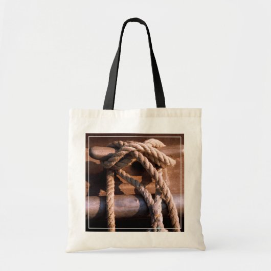 Helling verbonden met een Stropdas van een boot Tote Bag (Voorkant)