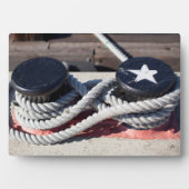 Helling verbonden met twee bollen fotoplaat (voorkant)