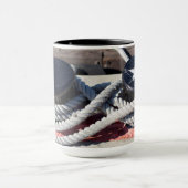 Helling verbonden met twee bollen mok (Midden)