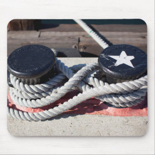 Helling verbonden met twee bollen muismat