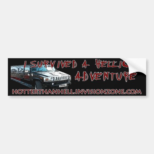 Hellion Adventure Bumpersticker (Voorkant)