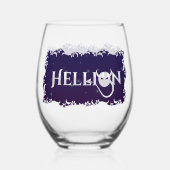Hellions Glass Wijnglas Zonder Voet (Voorkant)