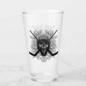 Hellish Hockey Goalie Glas (Achterkant)