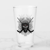 Hellish Hockey Goalie Glas (Voorkant)