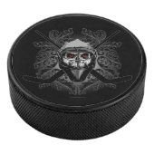 Hellish Hockey Goalie Hockey Puck (3/4)