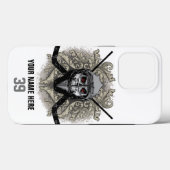 Hellish Hockey Goalie Hoesje-Mate iPhone Case (Achterkant (horizontaal))