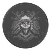 Hellish Hockey Goalie Puck (Voorkant)