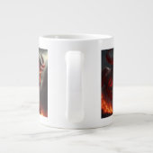 Hellish Red Skinner Grote Koffiekop (Achterkant)