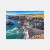 Hellnahraun Coast, IJsland Fleece Deken (Voorkant (Horizontaal))