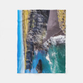 Hellnahraun Coast, IJsland Fleece Deken (Voorkant)