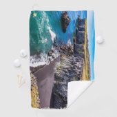 Hellnahraun Coast, IJsland Golfhanddoek (Insitu)