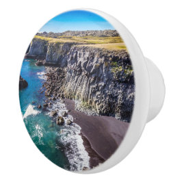 Hellnahraun Coast, IJsland Keramische Knop