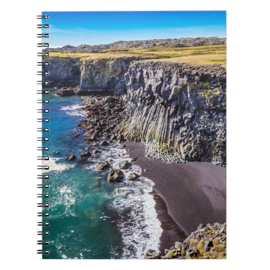 Hellnahraun Coast, IJsland Notitieboek (Voorkant)