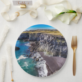 Hellnahraun Coast, IJsland Papieren Bordje