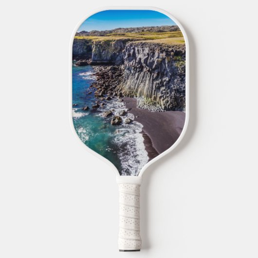 Hellnahraun Coast, IJsland Pickleball Paddle (Voorkant)