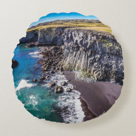 Hellnahraun Coast, IJsland Rond Kussen