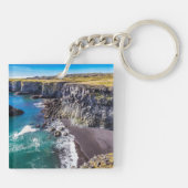 Hellnahraun Coast, IJsland Sleutelhanger (Achterkant)