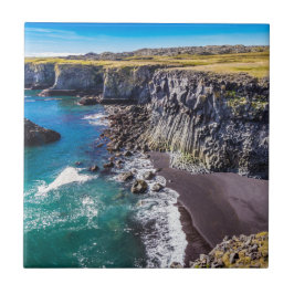 Hellnahraun Coast, IJsland Tegeltje