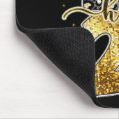 Hello 2026 Coquette Bow Leopard New Years Eve Part Muismat (Hoek)