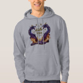Hello 2026 Dual Dragon Fire Pullover Hoodie (Voorkant)