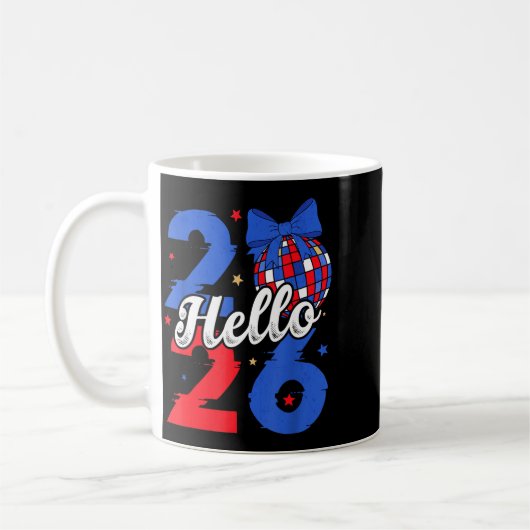 Hello 2026 Happy New Year 2026 New Year's Eve Part Koffiemok (Links)