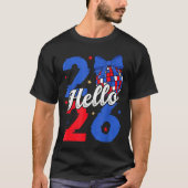 Hello 2026 Happy New Year 2026 New Year's Eve Part T-shirt (Voorkant)