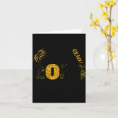 Hello 2026 Happy New Year Countdown Party Family M Kaart (Gele Bloem)