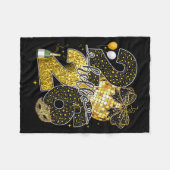 Hello 2026 Happy New Year Disco Ball Nye Countdown Fleece Deken (Voorkant (Horizontaal))