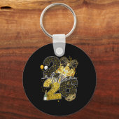 Hello 2026 Happy New Year Disco Ball Nye Countdown Sleutelhanger (Voorkant)