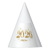 Hello 2026 Party Hat Feesthoedjes (Voorkant)