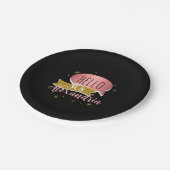 hello 30 Stylish Personalized 30th birthday Papieren Bordje (Gekanteld)