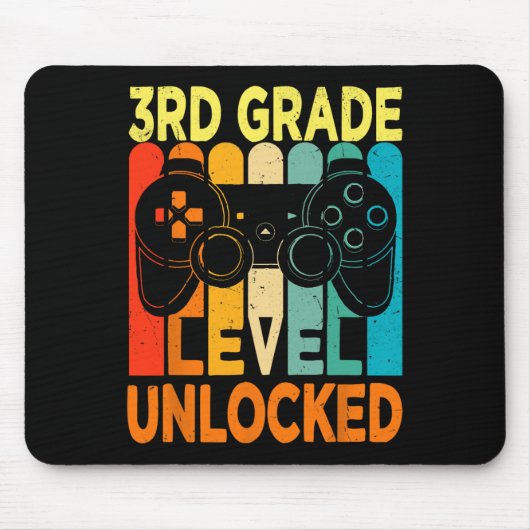 Hello 3rd Grade Level Unlocked Video Game Back To  Muismat (Voorkant)