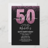 Hello 50 - Modern 50th birthday Women's Kaart (Voorkant)