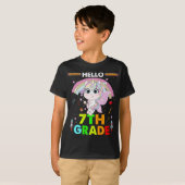 Hello 7th Grade Back To School T-shirt (Voorkant volledig)