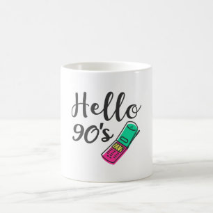 Hello 90s Cellphone Koffiemok