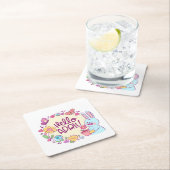 Hello april kartonnen onderzetters (Insitu)