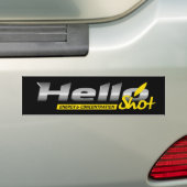hello_aufkleber bumpersticker (Op auto)