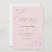 Hello Baby Baby Shower Kaart (Voorkant)