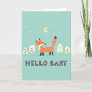 Hello Baby Card Kaart