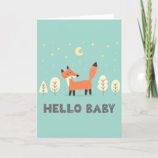 Hello Baby Card Kaart