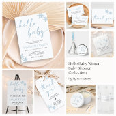 Hello Baby Shower Invitation Kaart