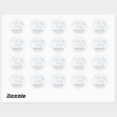 Hello Baby Shower Ronde Sticker (Vel)