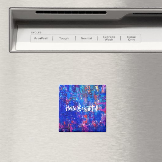 Hello Beautiful Customizable Magnet (Insitu (Vaatwasser))