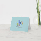 Hello Bluebirds Card Kaart (Voorkant)