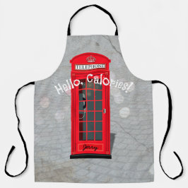 Hello, Calories! Red London Phone Booth Schort