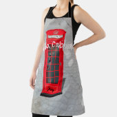 Hello, Calories! Red London Phone Booth Schort (Insitu)