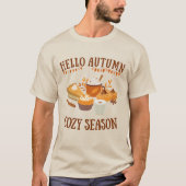 Hello Cozy Season T-shirt (Voorkant)