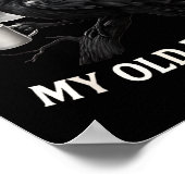 Hello Darkness My Old Friend Crow Coffee Soky Hall Poster (Hoek)